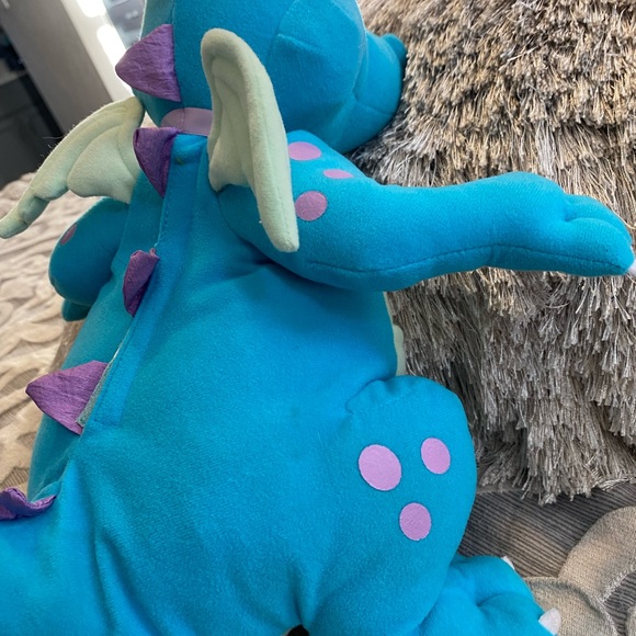 ✨ Vintage Dragon Tales Talking Plush 1999 Plyskool Light Up - Picture 5 of 14